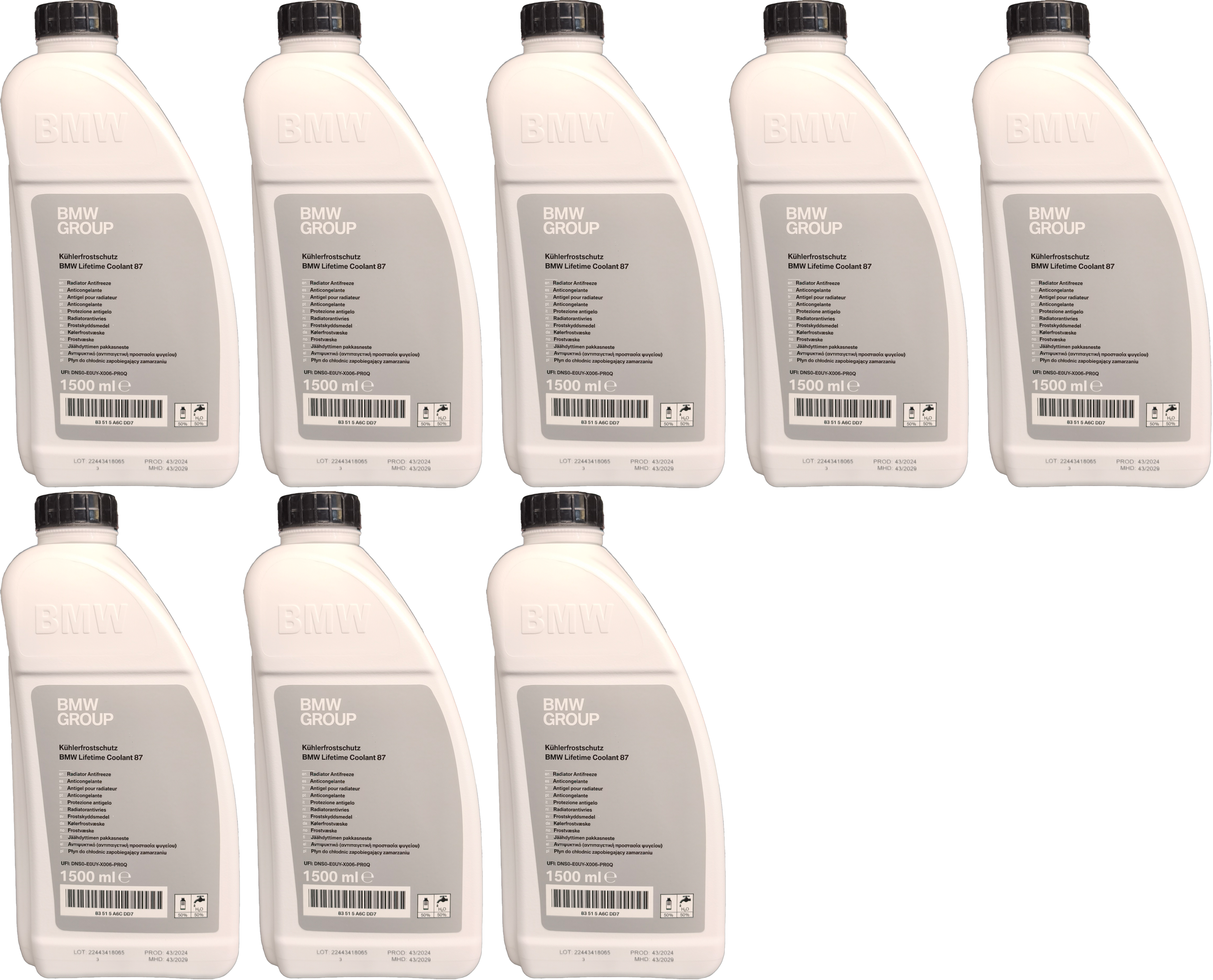 Original BMW Kühler-Gefrier-und Korrosionschutzmittel nitritfrei 8x 1,5=12 Liter